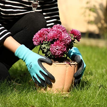 Comfort Coated Gardening Gloves for Women - Durable & Breathable