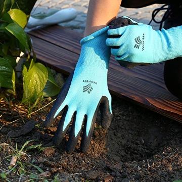 Comfort Coated Gardening Gloves for Women - Durable & Breathable