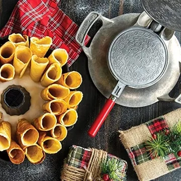 Nordic Ware Krumkake Iron for Delicious Cookies