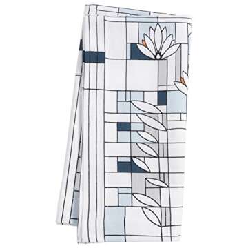 Frank Lloyd Wright Water Lilies Dinner Napkin Set of 4