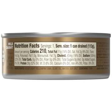 Genova Premium Yellowfin Tuna in Olive Oil - Pack of 8