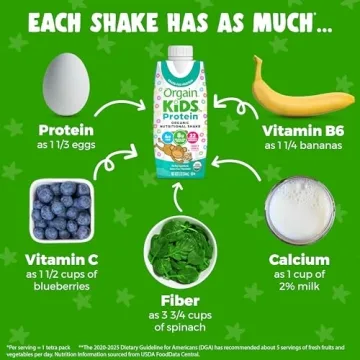 Orgain Organic Kids Shake Fruity Cereal Nutritional Drink