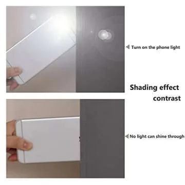 NICETOWN 100% Blackout Curtains with Black Liners, Thermal Insulated Full Blackout 2-Layer Lined Drapes, Energy Efficiency Window Draperies for Bedroom (Grey, 2 Panels, 52-inch W by 63-inch L)