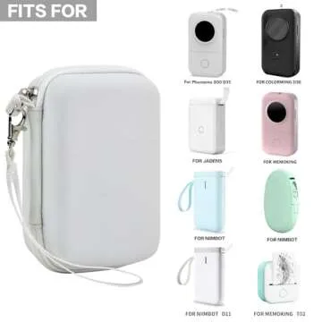 Compact Organization Case for Phomemo D30 D35 Label Maker Accessories