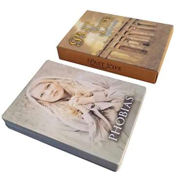 GZXINKE Past Life Oracle Cards with Guide Book for Love Insights