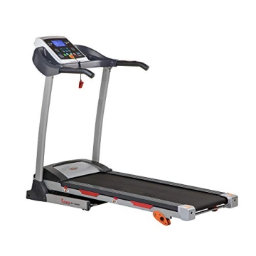 Sunny Health & Fitness Folding Incline Treadmill With Holder