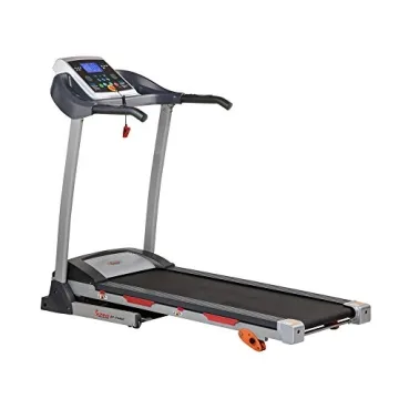 Sunny Health & Fitness Folding Incline Treadmill With Holder