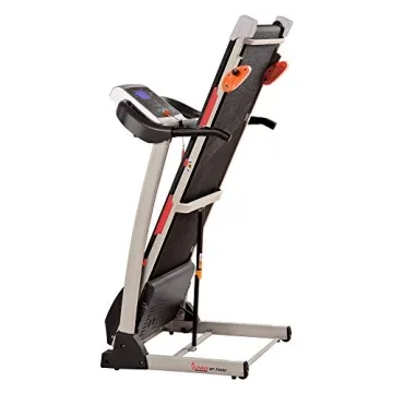 Sunny Health & Fitness Folding Incline Treadmill With Holder