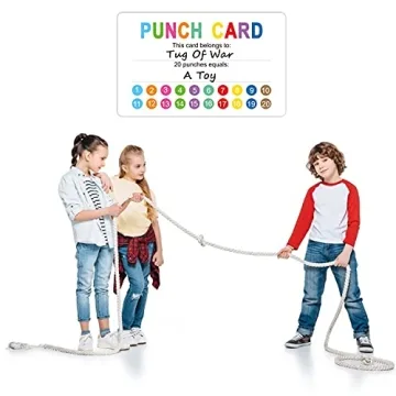 Reward Punch Cards for Kids Teachers 200 Pack