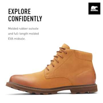 SOREL Men's Madson ll Chukka Waterproof Boot