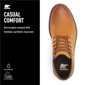 SOREL Men's Madson ll Chukka Waterproof Boot