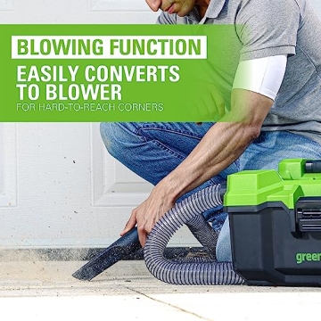 Greenworks 40V Brushless Wet Dry Vacuum Cordless Cleaner