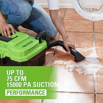 Greenworks 40V Brushless Wet Dry Vacuum Cordless Cleaner