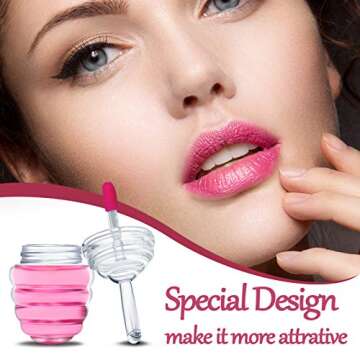 28 Cute Honey Pot Lip Gloss Tubes for DIY Cosmetics