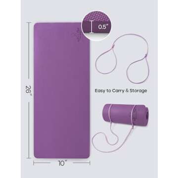 Non-Slip Yoga Knee Pads Cushion for Comfort and Support