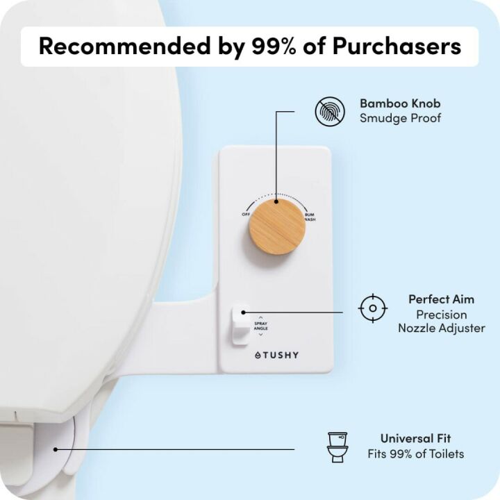 TUSHY Bamboo Bidet