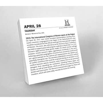 2022 Boxed Women's History Calendar - Daily Inspiration