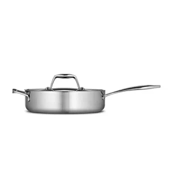 Tramontina Tri-Ply 3-Quart Sauté Pan - Versatile & Durable