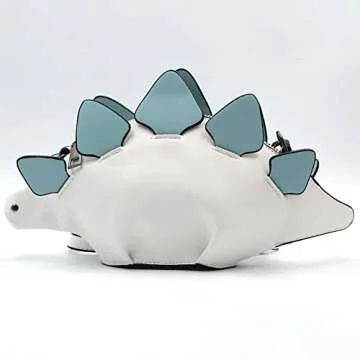 Ondeam Dinosaur Shoulder Purse - Unique Crossbody Bag
