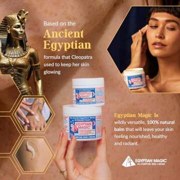 EGYPTIAN MAGIC - All Purpose Face, Body, and Dry Skin Moisturizing Cream, Skin Protectant for Women ...