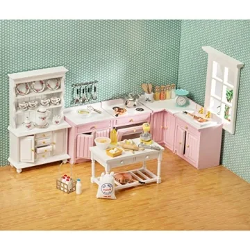Buy SAMCAMI Miniature Dollhouse Accessories Set for Kids