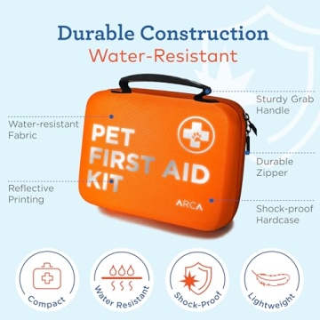 ARCA Pet Dog First Aid Kit with Vet Approved Essentials
