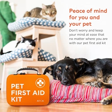 ARCA Pet Dog First Aid Kit with Vet Approved Essentials