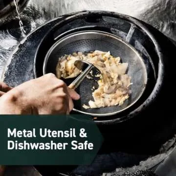 HexClad 10-Piece Cookware Set Including 12-Inch Wok, 12-Inch Griddle, 6-Piece Pot Set with Trivets, 3, and 8-Quart Pots with Tempered Glass Lids & 2 Silicone Trivets