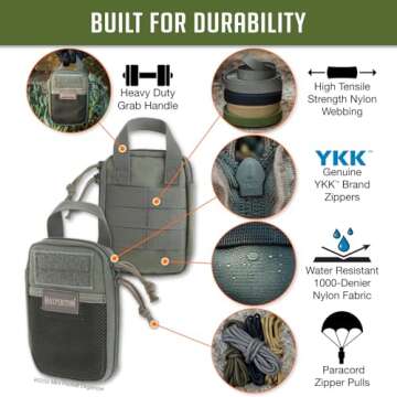 Maxpedition Mini Pocket Organizer in Foliage Green - Compact & Durable