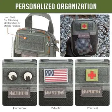 Maxpedition Mini Pocket Organizer in Foliage Green - Compact & Durable