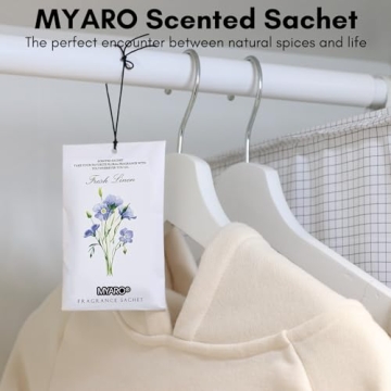 MYARO Home Fragrance Sachets - Long-lasting Aromatic Freshness