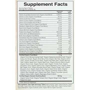 GARDEN OF LIFE Organic Mykind Prenatal Multivitamin, 108 CT