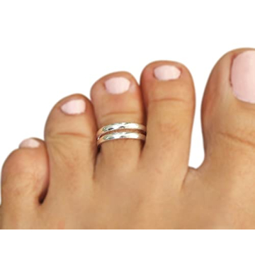 Shop Handmade Silver Adjustable Toe Ring for Women