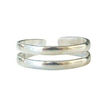 Shop Handmade Silver Adjustable Toe Ring for Women
