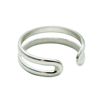Shop Handmade Silver Adjustable Toe Ring for Women