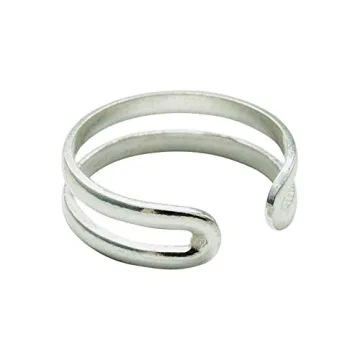 Shop Handmade Silver Adjustable Toe Ring for Women