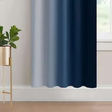 Ombre Blackout Curtains by Yakamok - Elegant and Functional