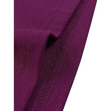 Stylish Faux Wrap Dress for Women - 3/4 Sleeve V Neck Design