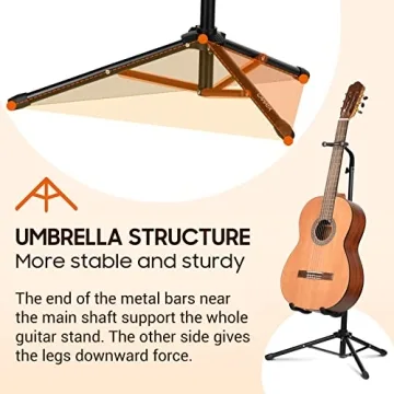 Folding Guitar Stand for Acoustic & Electric Guitars