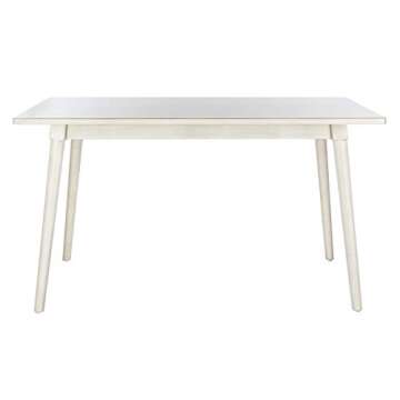 Stylish Safavieh Antique White Dining Table for Modern Homes