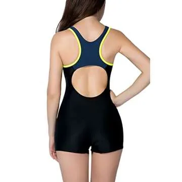 BeautyIns Women's Stylish One Piece Swimwear for Active Use