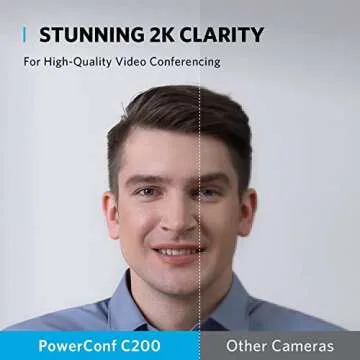 Anker PowerConf C200 2K Webcam for High-Quality Video Calls