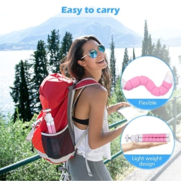 Affordable UBeesize Pink iPhone Tripod with Remote