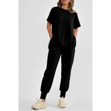 Comfortable Summer Tracksuit Set for Women by PRETTYGARDEN