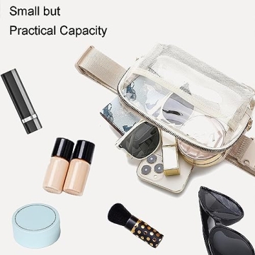 Clear Water Proof Fanny Pack for Concerts and Travel