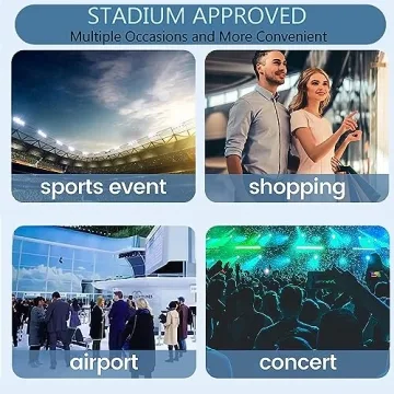 Clear Water Proof Fanny Pack for Concerts and Travel