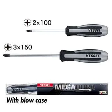 VESSEL MEGADORA IMPACTA 2PC SET - Tough, Ergonomic Tools