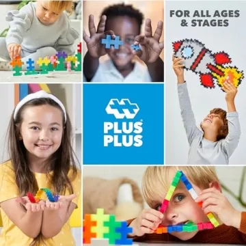 PLUS PLUS 3D Bunny Building Kit for Creative Kids