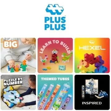 PLUS PLUS 3D Bunny Building Kit for Creative Kids