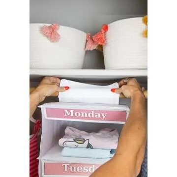 5-Shelf Kids Clothes Organizer for Easy Mornings